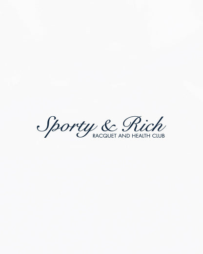 Sporty & Rich Syracuse Kids Gym Short - White