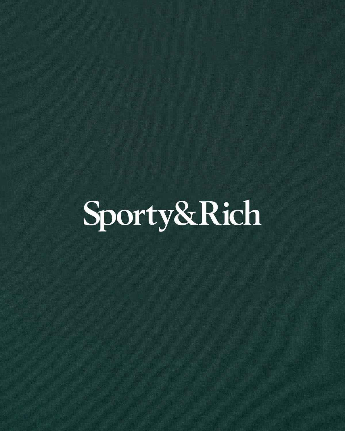 Sporty & Rich Drink More Water Kids Hoodie - Forest/White