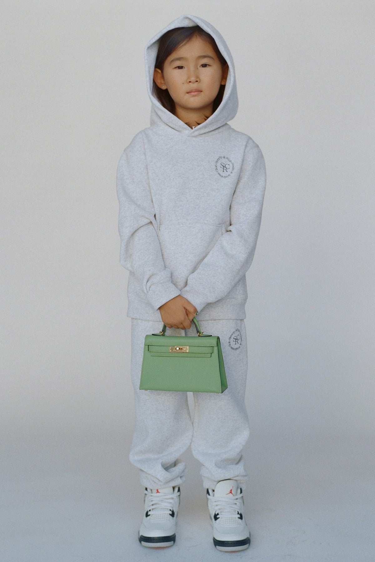 Sporty & Rich SRHWC Kids Sweatpant - Heather Gray