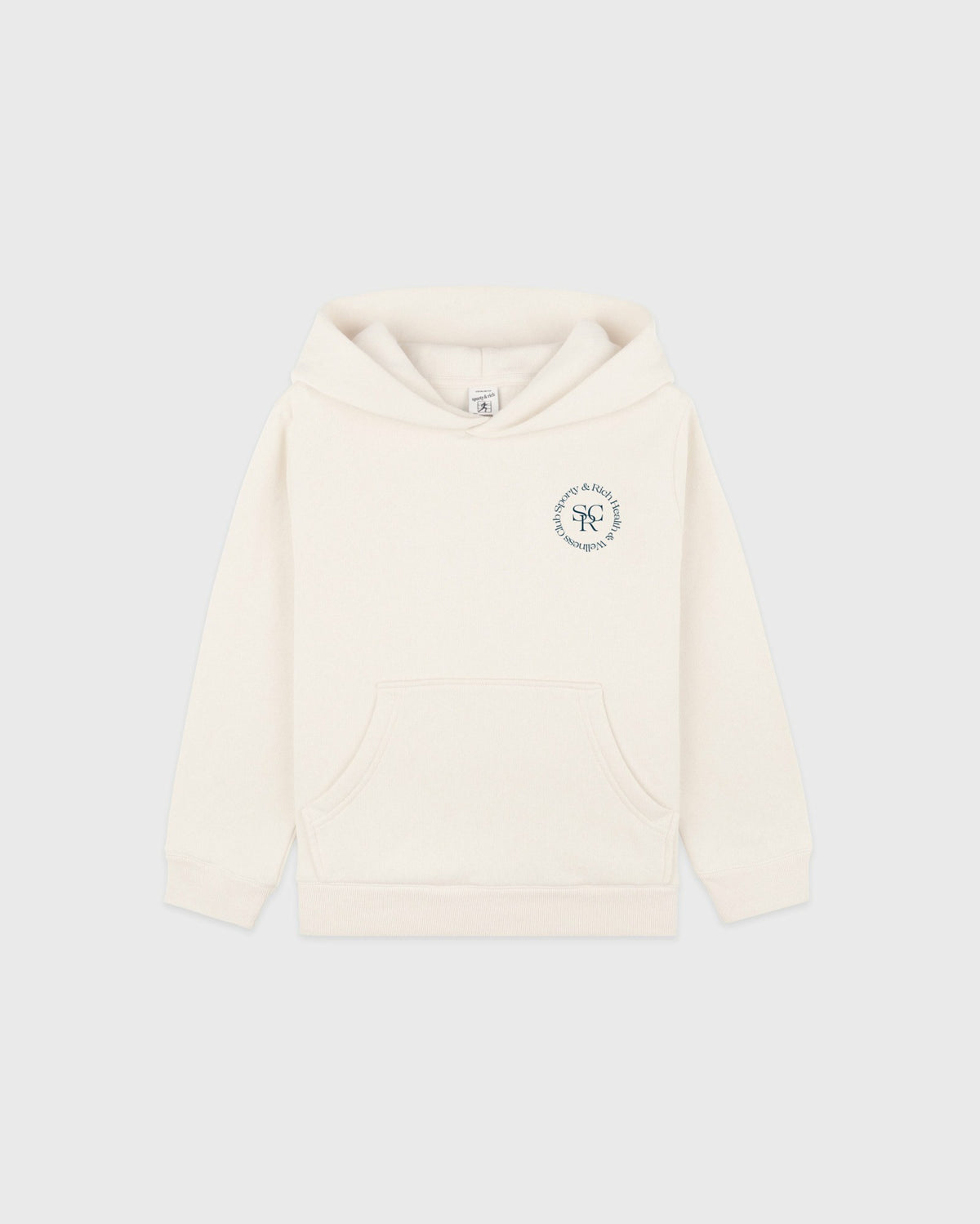 Sporty & Rich SRHWC Kids Hoodie - Cream/Navy