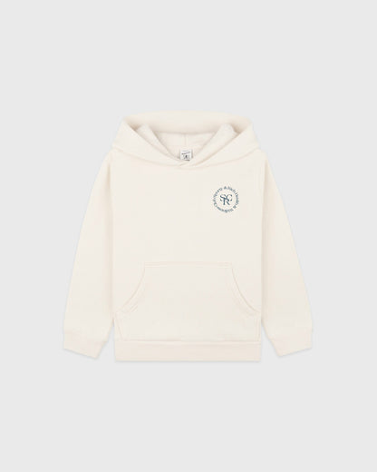 Sporty & Rich SRHWC Kids Hoodie - Cream/Navy
