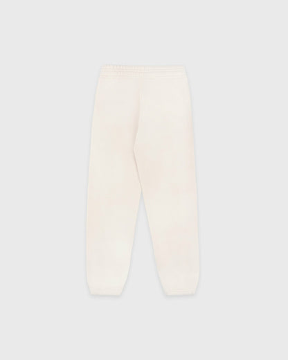 Sporty & Rich Serif Logo Kids Sweatpant - Cream/Navy