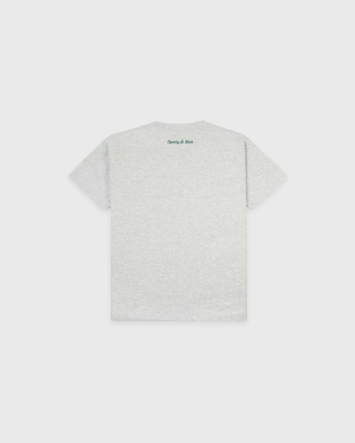 Sporty & Rich Be Nice Kids T-Shirt - Heather Gray/Forest