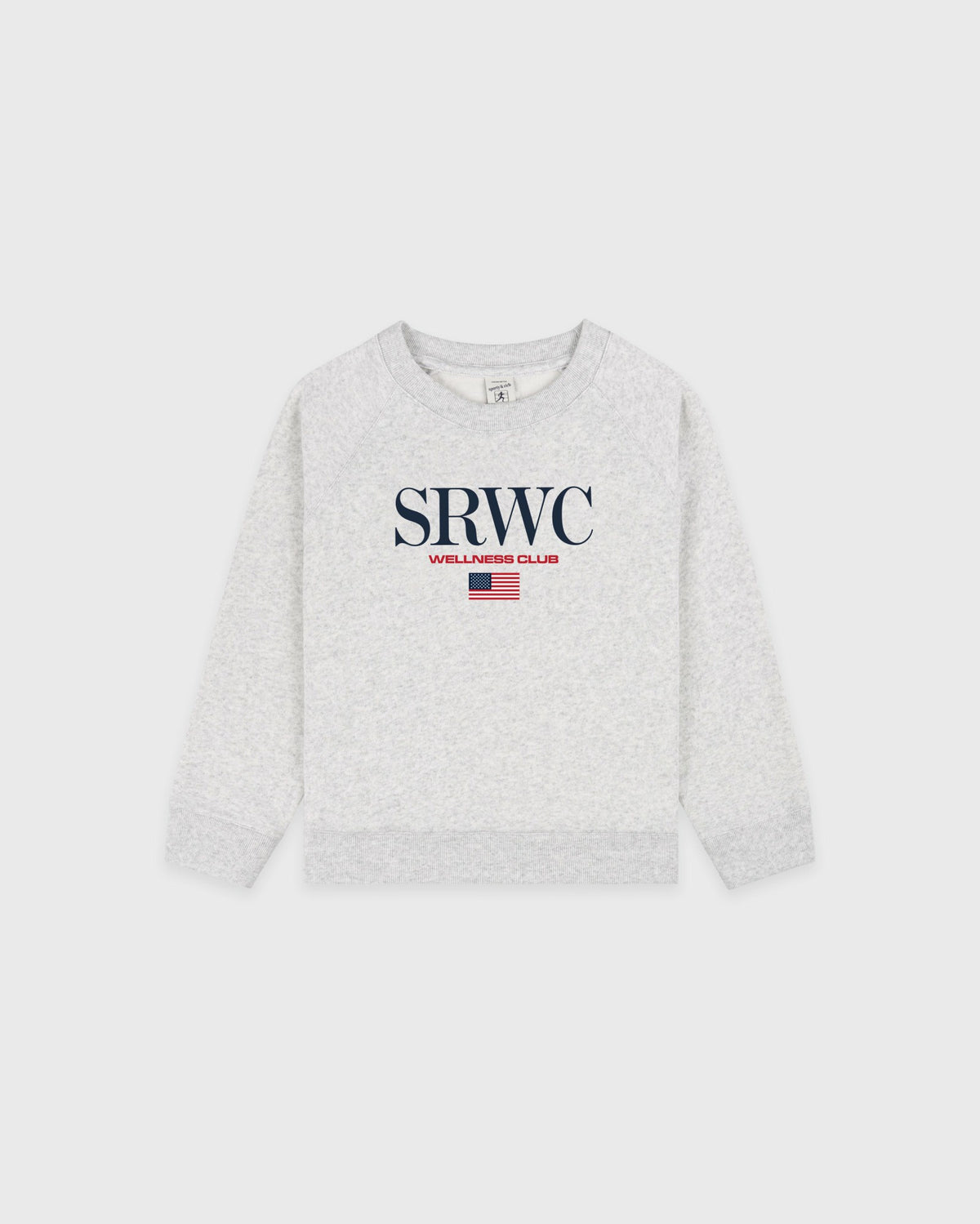 Sporty & Rich Nautical Kids Crewneck - Heather Gray