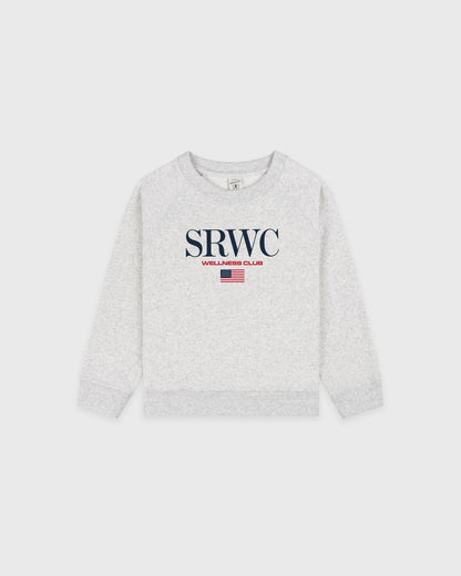 Sporty & Rich Nautical Kids Crewneck - Heather Gray