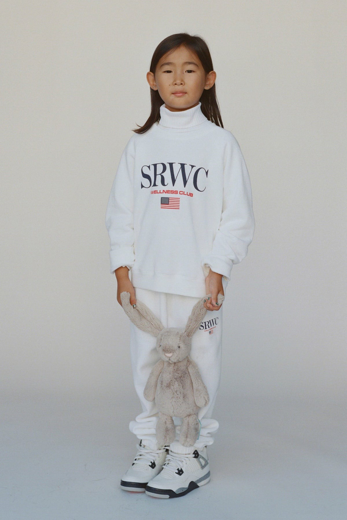 Sporty & Rich Nautical Kids Sweatpant - White
