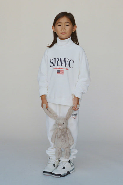 Sporty & Rich Nautical Kids Sweatpant - White
