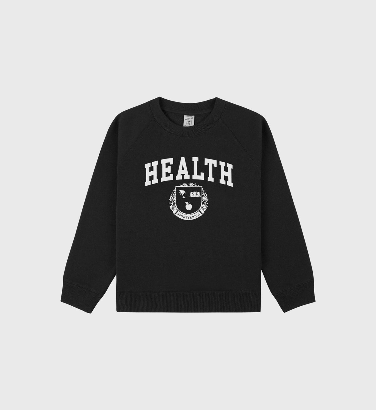 Sporty & Rich Diana Kids Crewneck - Faded Black