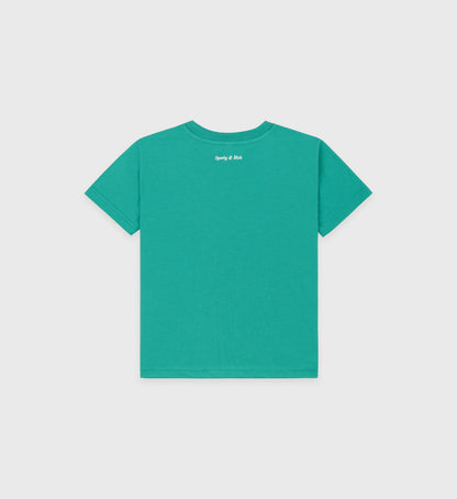 Sporty & Rich Be Nice Kids T-Shirt - Spring Green