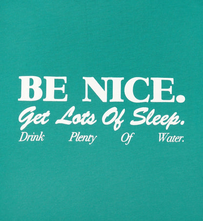 Sporty & Rich Be Nice Kids T-Shirt - Spring Green