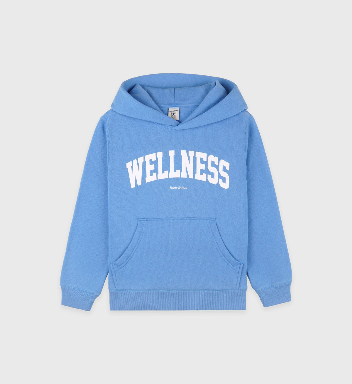 Sporty & Rich Wellness Ivy Kids Hoodie - Juniper/White
