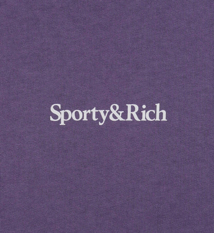 Sporty & Rich Health is Wealth Kids Hoodie - Dusty Grape