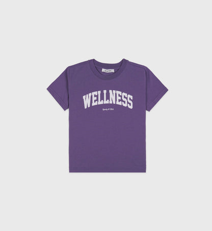 Sporty & Rich Wellness Ivy Kids T-Shirt - Dusty Grape