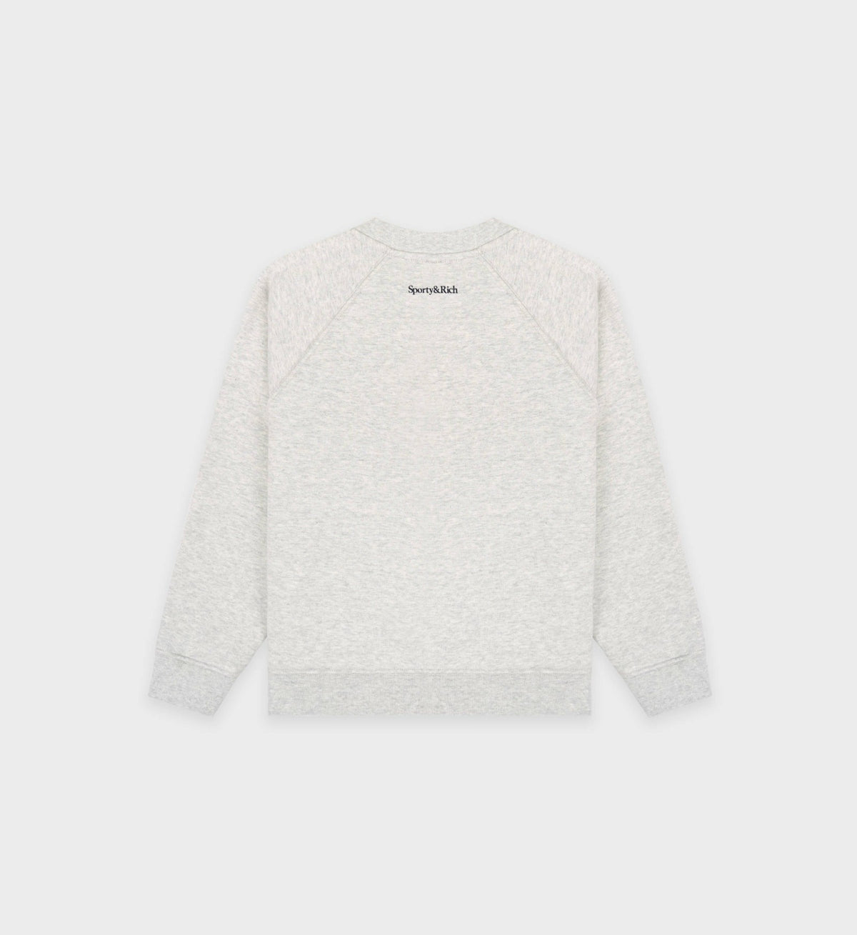 Sporty & Rich California Emblem Kids Crewneck - Heather Gray/Forest