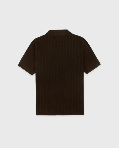 Sporty & Rich SRC Ribbed Polo - Cioco