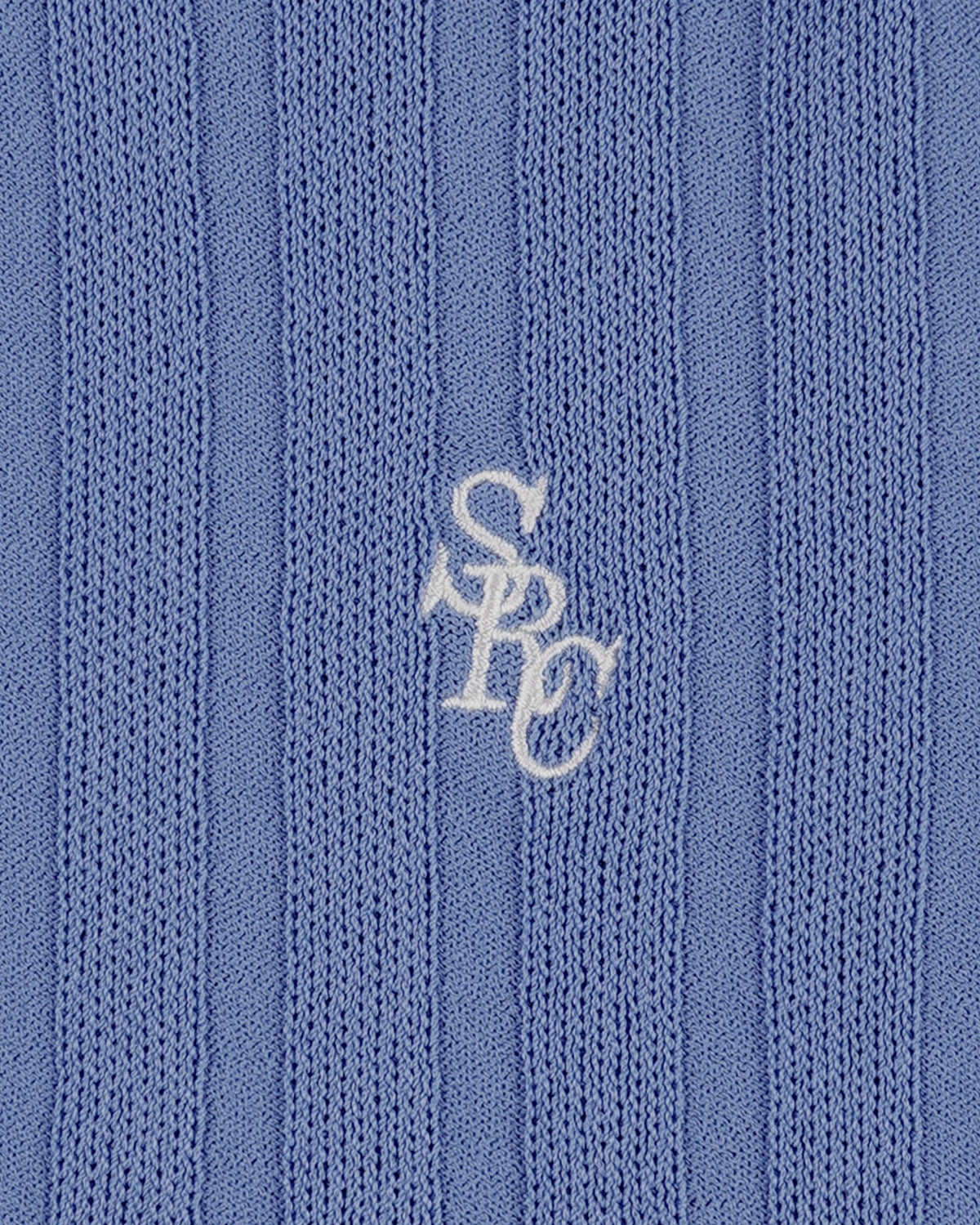 Sporty & Rich SRC Ribbed Polo - Softee