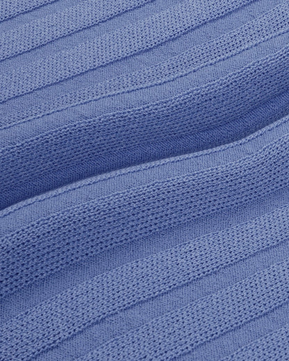 Sporty & Rich SRC Ribbed Polo - Softee
