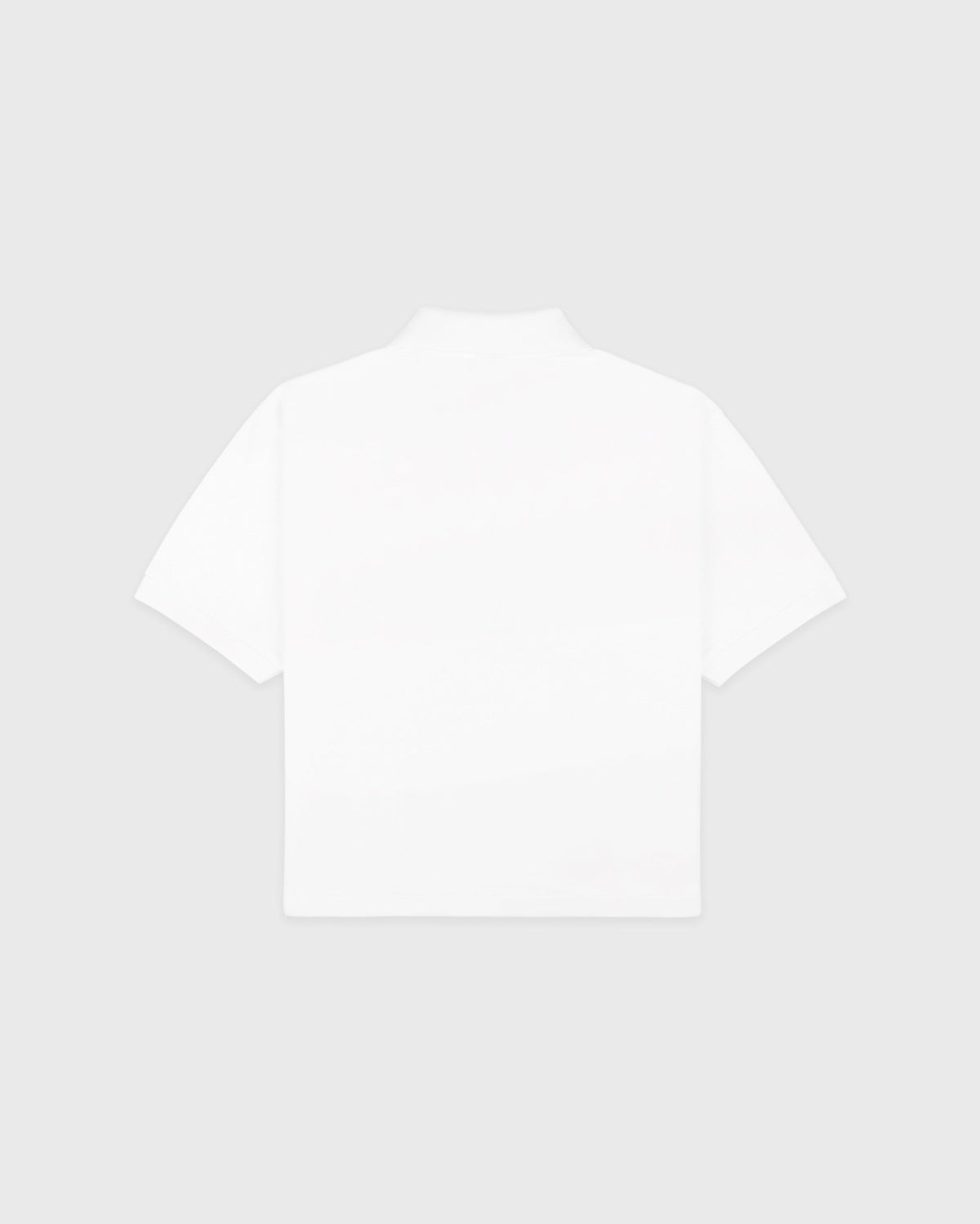 Sporty & Rich NY Crest Pique Polo - White