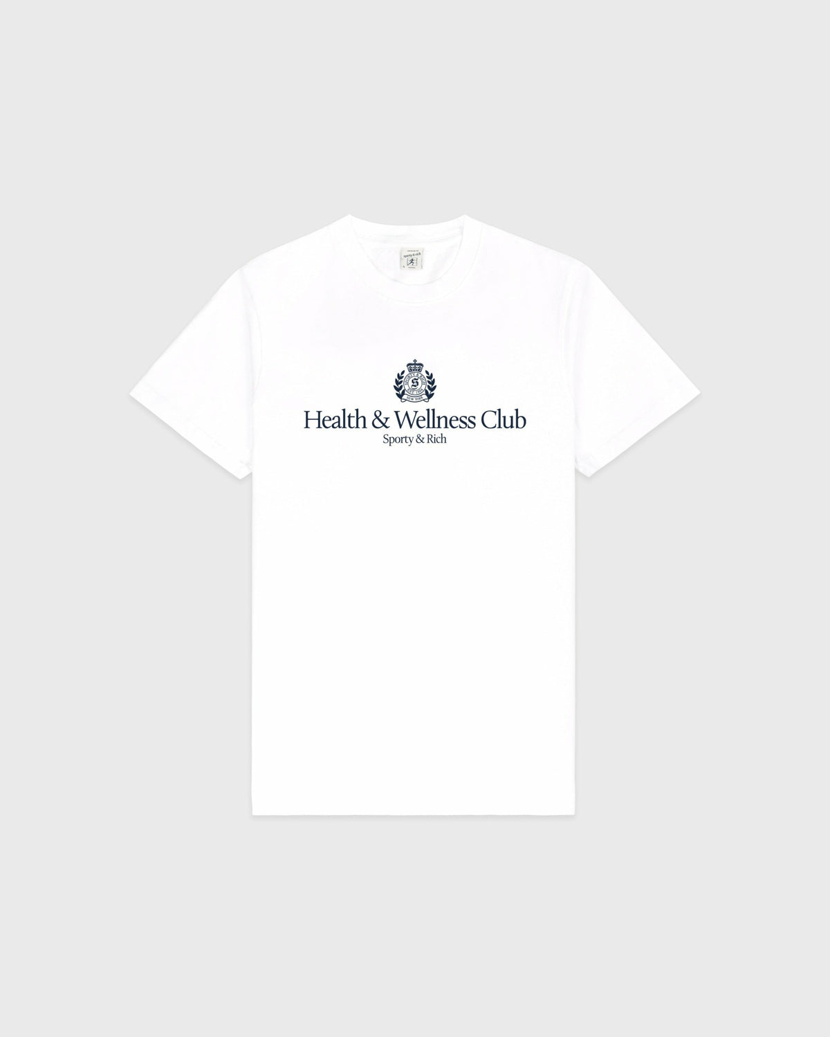 Sporty & Rich H&W Crest T-Shirt - White