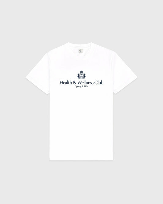Sporty & Rich H&W Crest T-Shirt - White