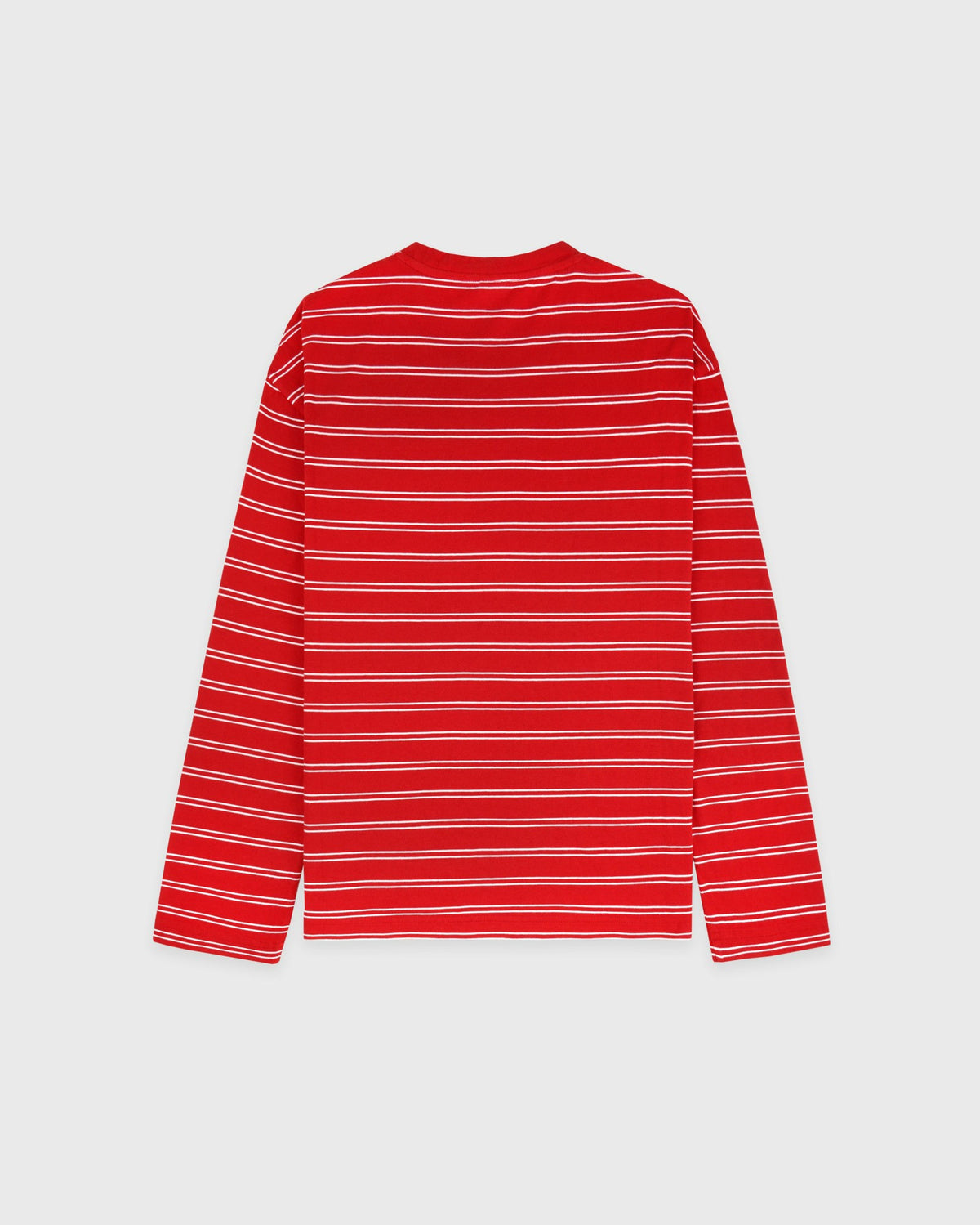 Sporty & Rich Signature Logo Easy Longsleeve - Ruby