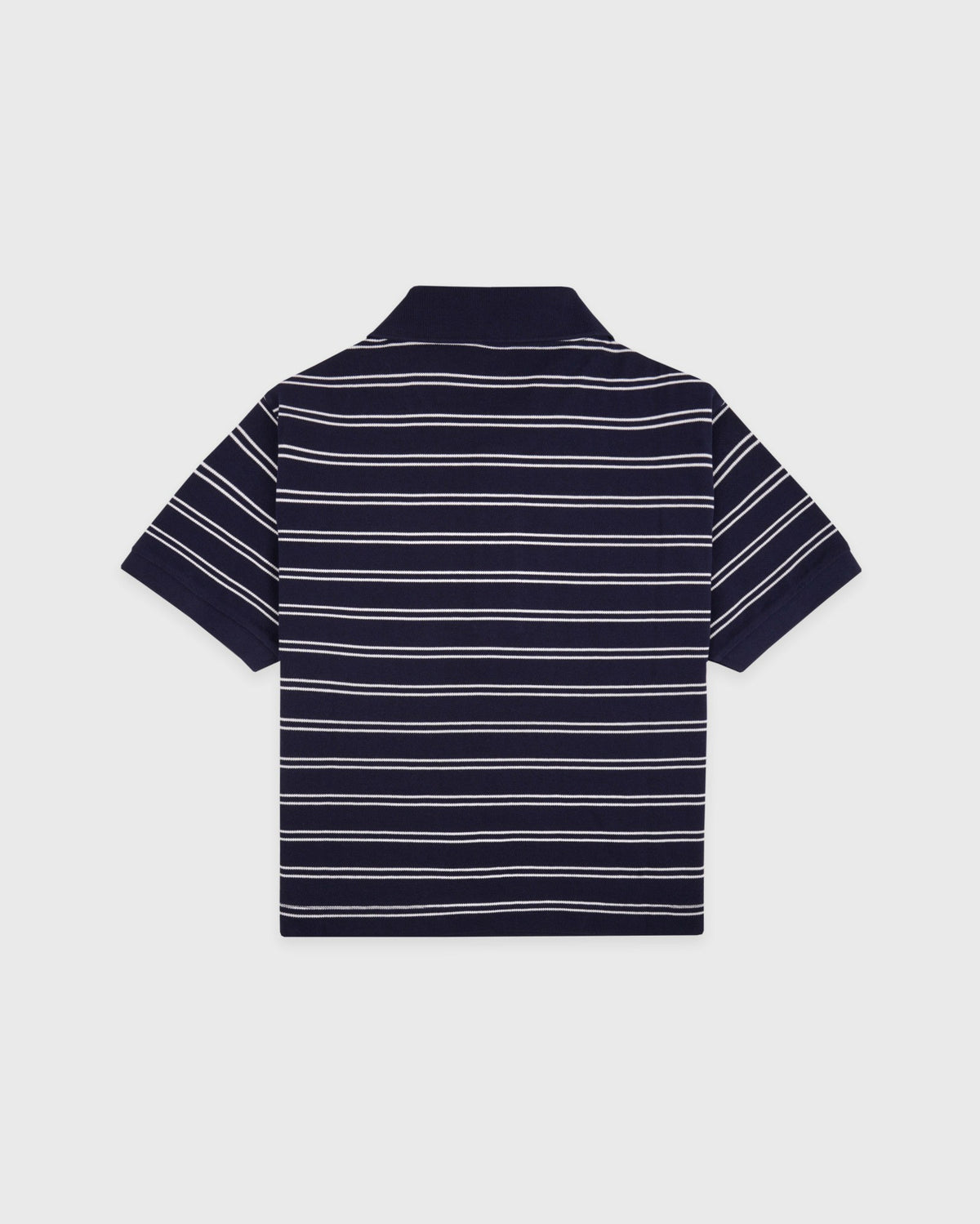 Sporty & Rich Signature Logo Polo - Dark Navy