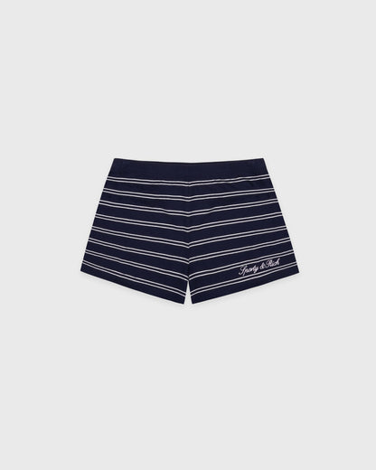 Sporty & Rich Signature Logo Short Short - Dark Navy