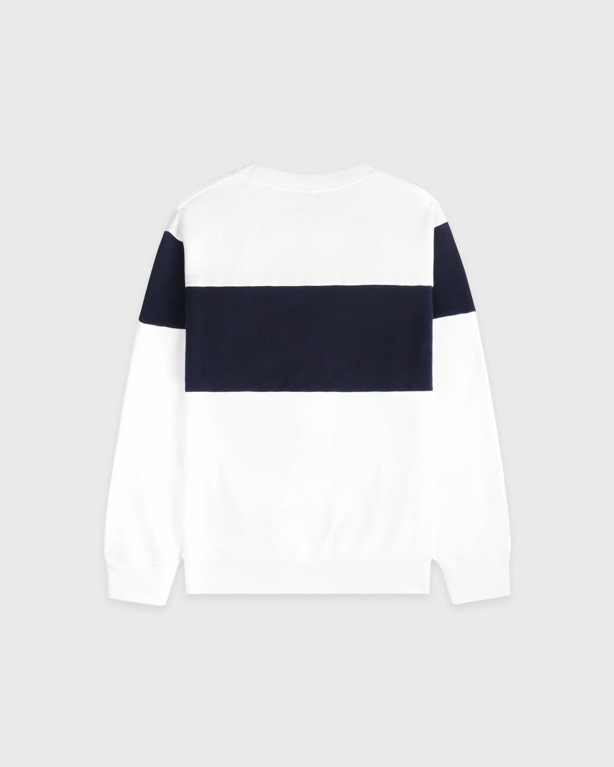 Sporty & Rich Signature Logo Block Crewneck - White
