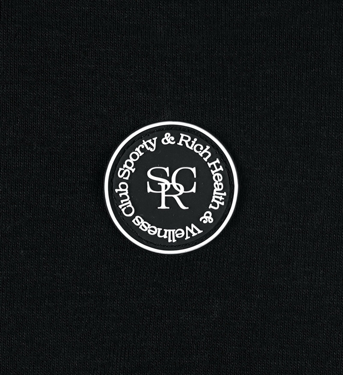 Sporty & Rich SRHWC Baby Rib Tank - Black/White