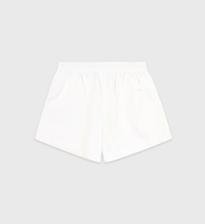 Sporty & Rich Eden Crest Disco Short - White/Navy