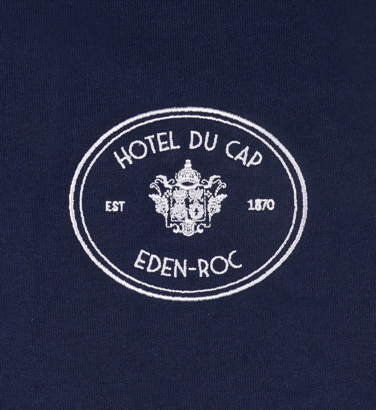 Sporty & Rich Eden Crest Disco Short - Navy/White