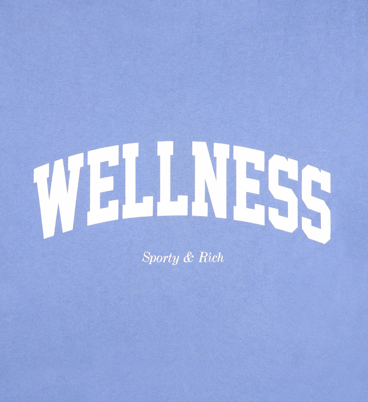 Sporty & Rich Wellness Ivy Disco short - Flax blue/White