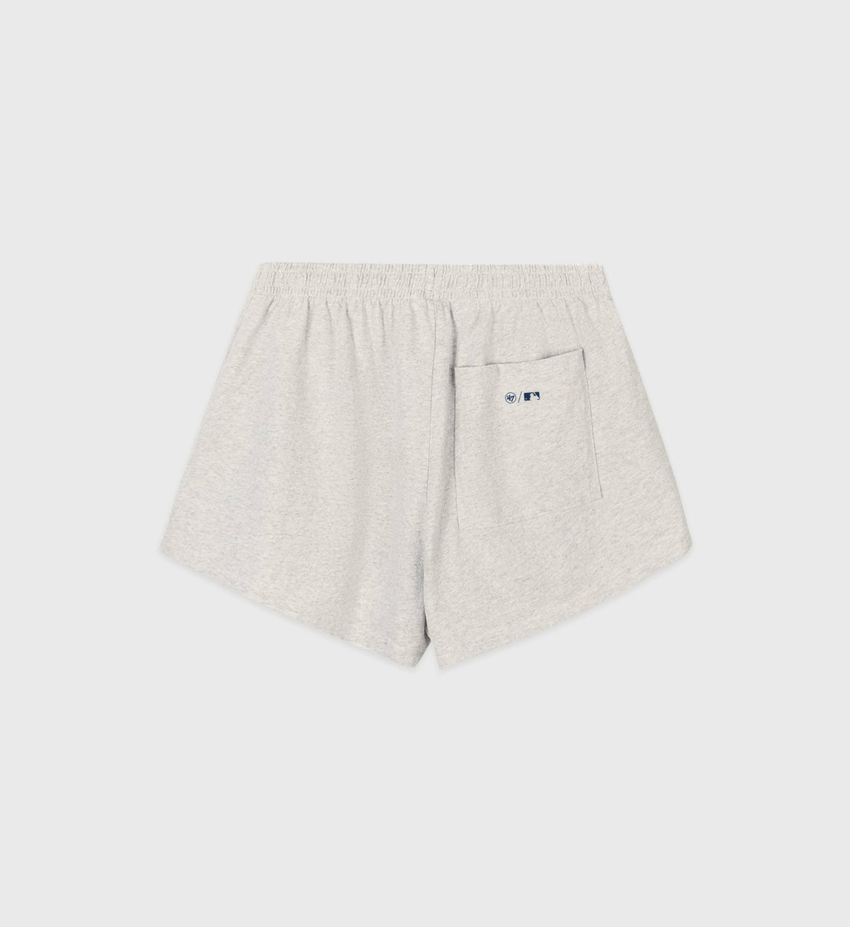 Sporty & Rich Dodgers Serif Disco Short - Heather Gray/Navy