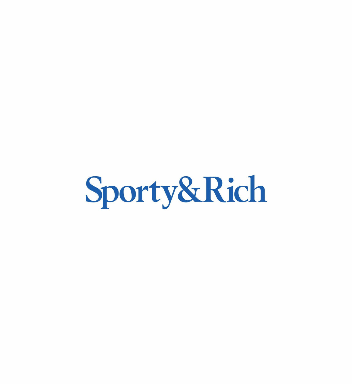 Sporty & Rich Dodgers Serif Disco Short - White/Team Blue