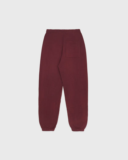 Sporty & Rich NY Health Crest Kids Sweatpant - Merlot