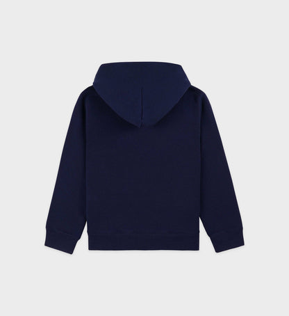 Sporty & Rich New York Ivy Kids Hoodie - Navy/Ruby