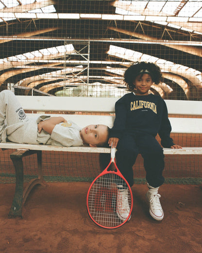 Sporty & Rich California Kids Sweatpant - Navy/Gold/White