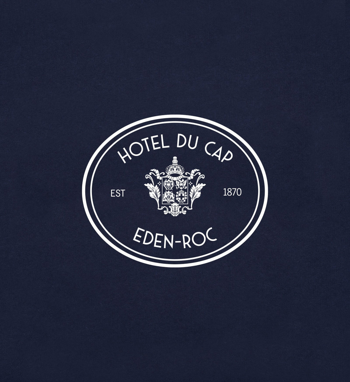 Sporty & Rich Eden Crest Kids Creweneck - Navy/White