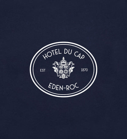 Sporty & Rich Eden Crest Kids T Shirt - Navy/White
