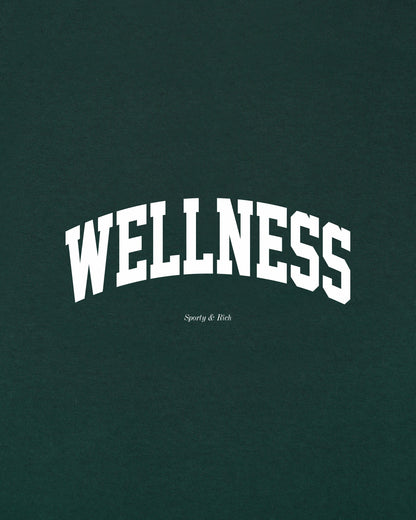 Sporty & Rich Wellness Ivy Kids T-Shirt - Forest/White