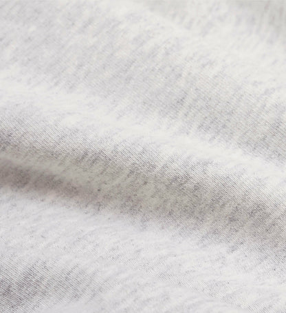 Sporty & Rich H&W Crest Kids Hoodie - Heather Gray/Forest