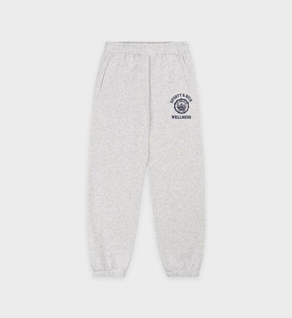 Sporty & Rich Emblem Kids Sweatpant - Heather Gray/Navy